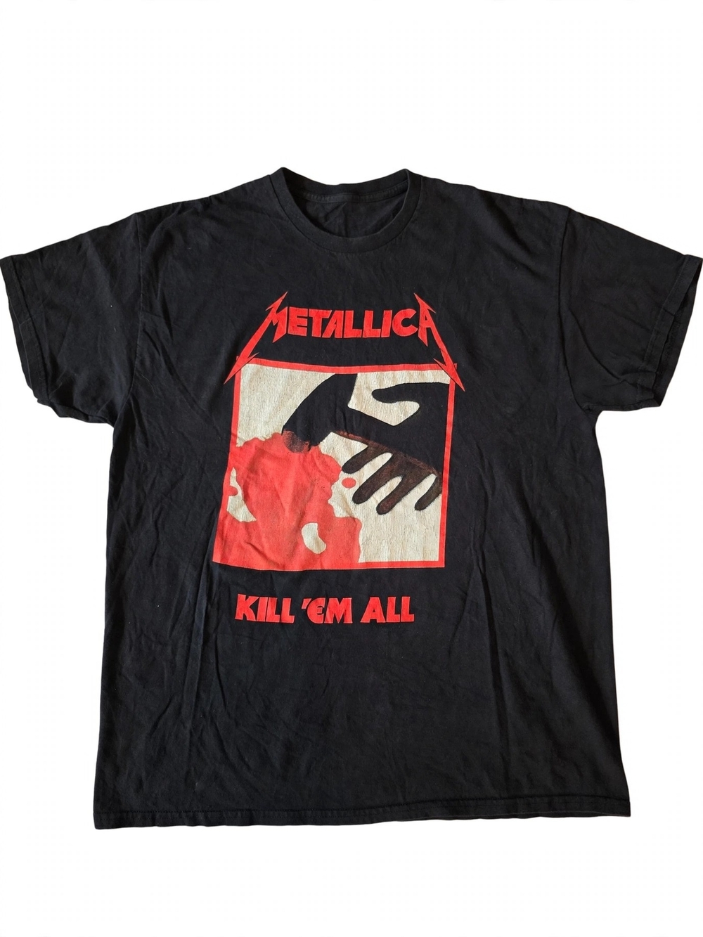 Metallica Black Graphic Tee - Kill 'Em All Design